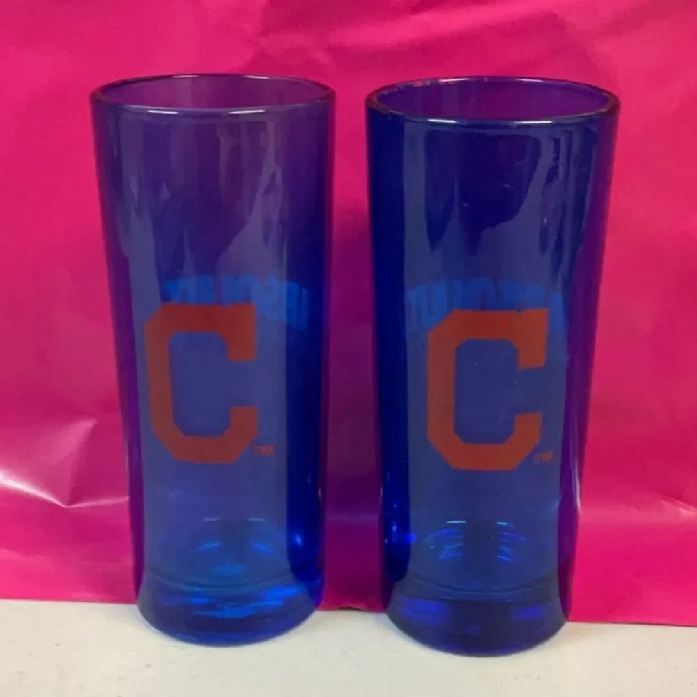 Cleveland Guardians Indians Glass High Ball Shot Glass
